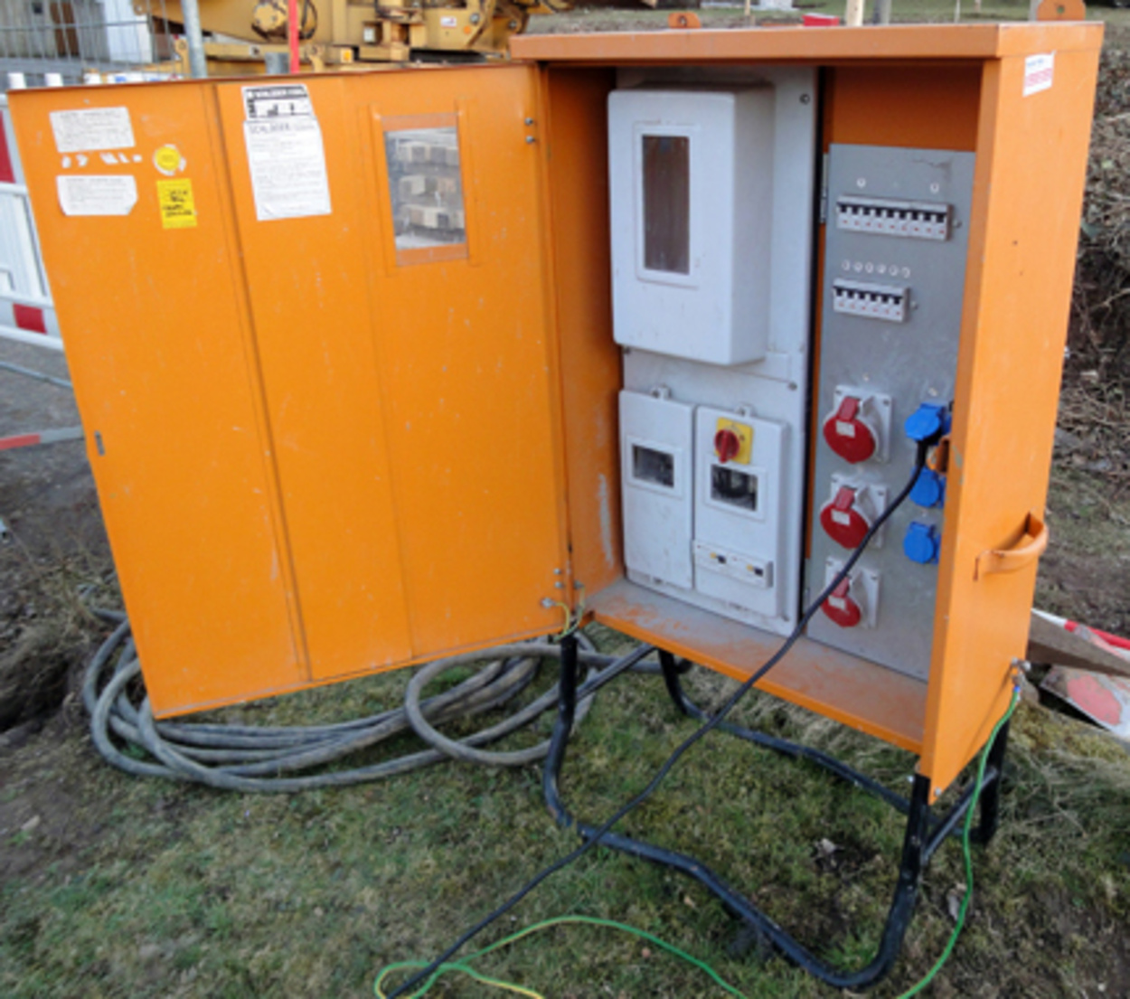 Baustrom bei Remo Heyde Elektroinstallation & Service in Tröbitz