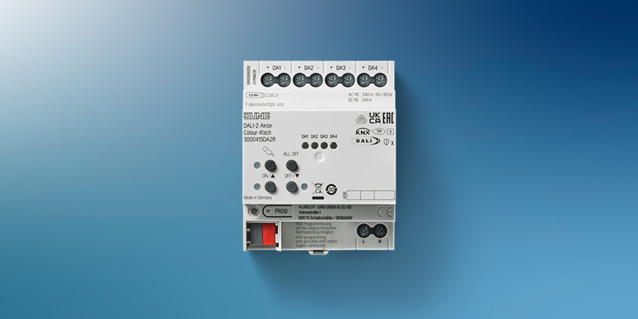 KNX DALI 2 Gateway Colour bei Remo Heyde Elektroinstallation & Service in Tröbitz